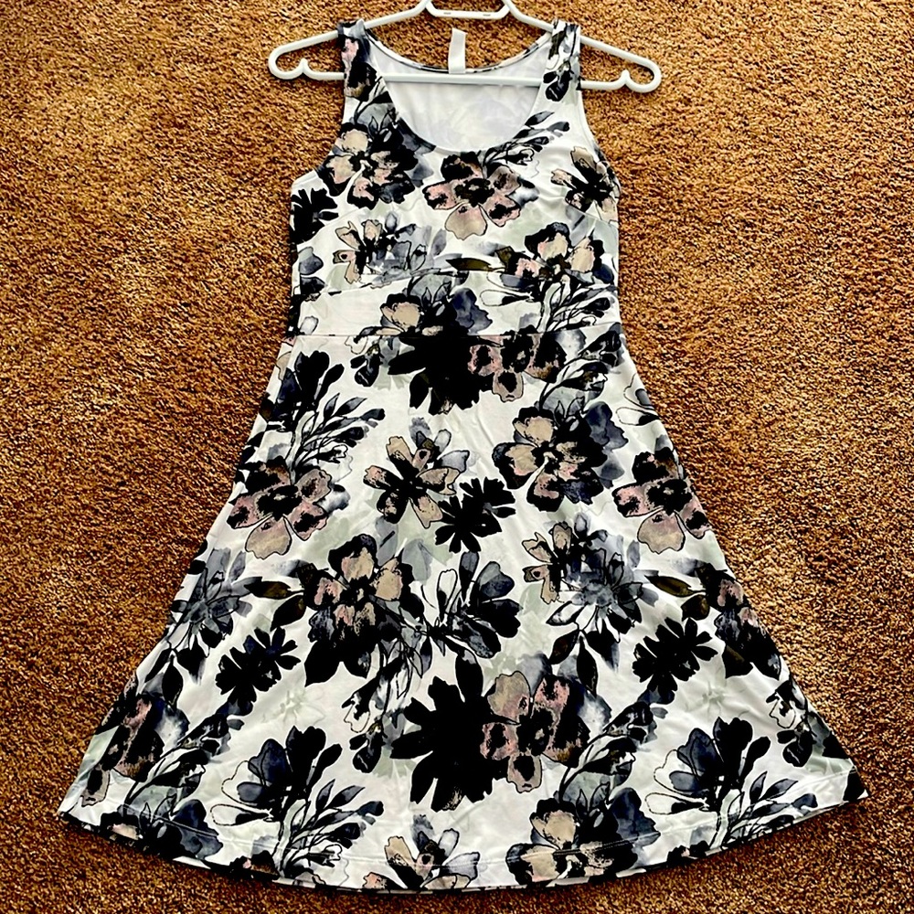 Lole Fit and Flare Tank Dress XS